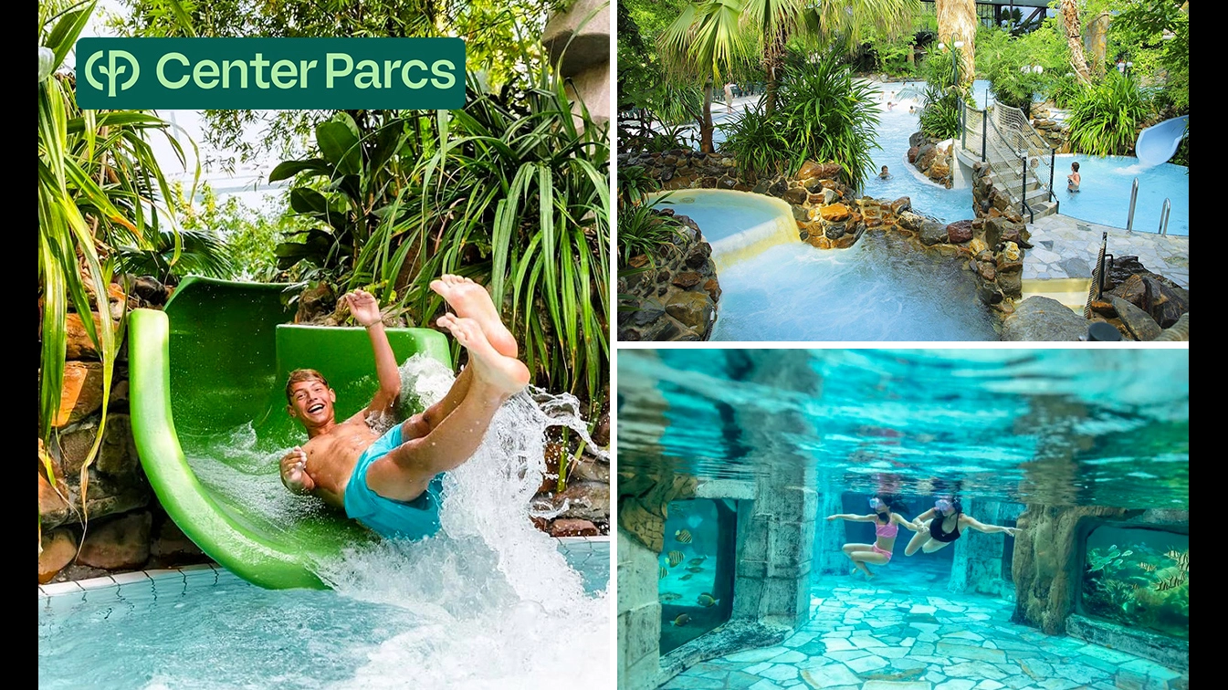 Aqua Mundo Center Parcs Het Heijderbos, Dag of avondentree zwemparadijs Het Heijderbos bespaar Aqua Mundo Center Parcs Het Heijderbos, Dag of avondentree zwemparadijs Het Heijderbos bespaar