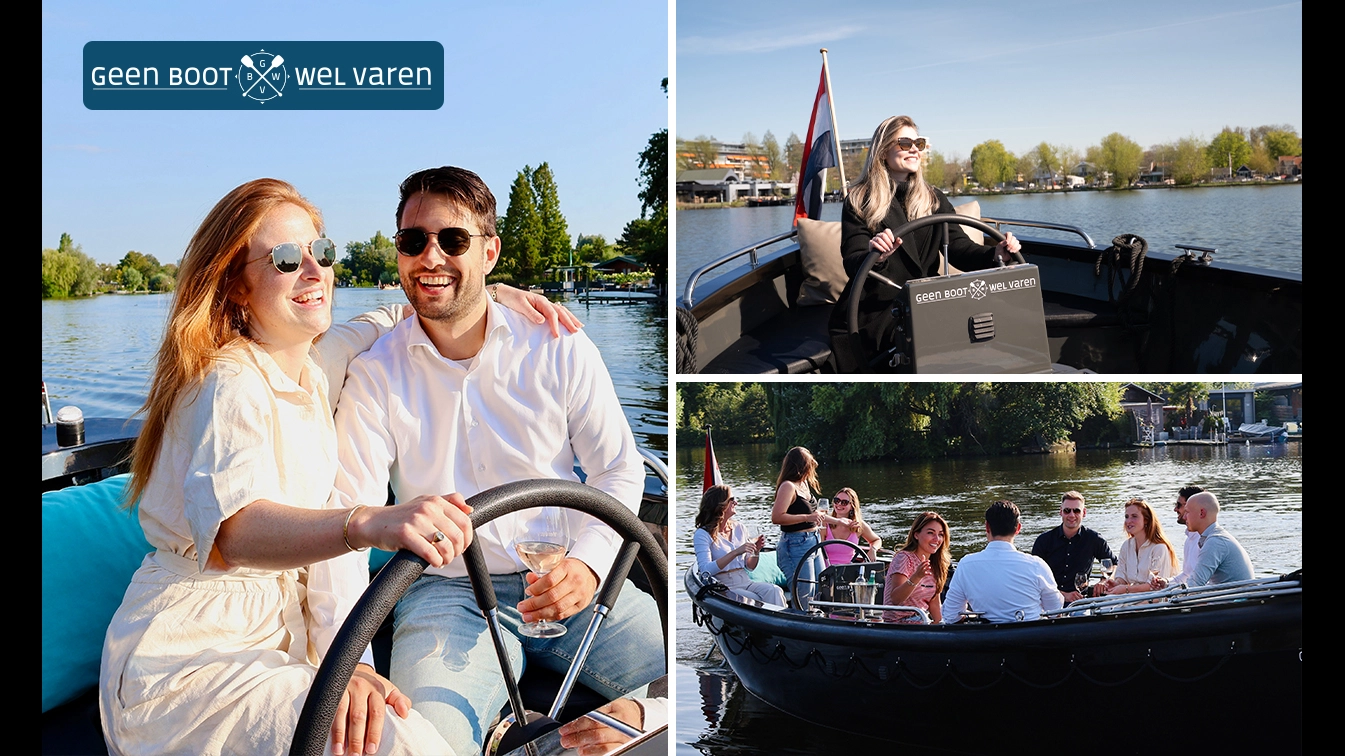Geen Boot Wel Varen, uur varen in Rotterdam voor 12