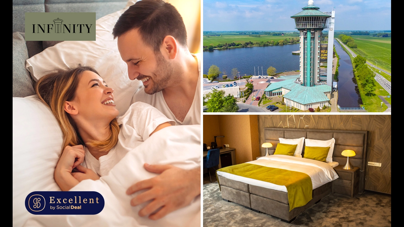 Hotel & Restaurant Infinity, Overnachting voor 2 in Zwolle bespaar 30%