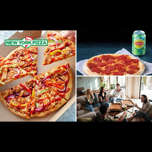 New York Pizza (15 locaties), Afhalen: New York Pizza blikje