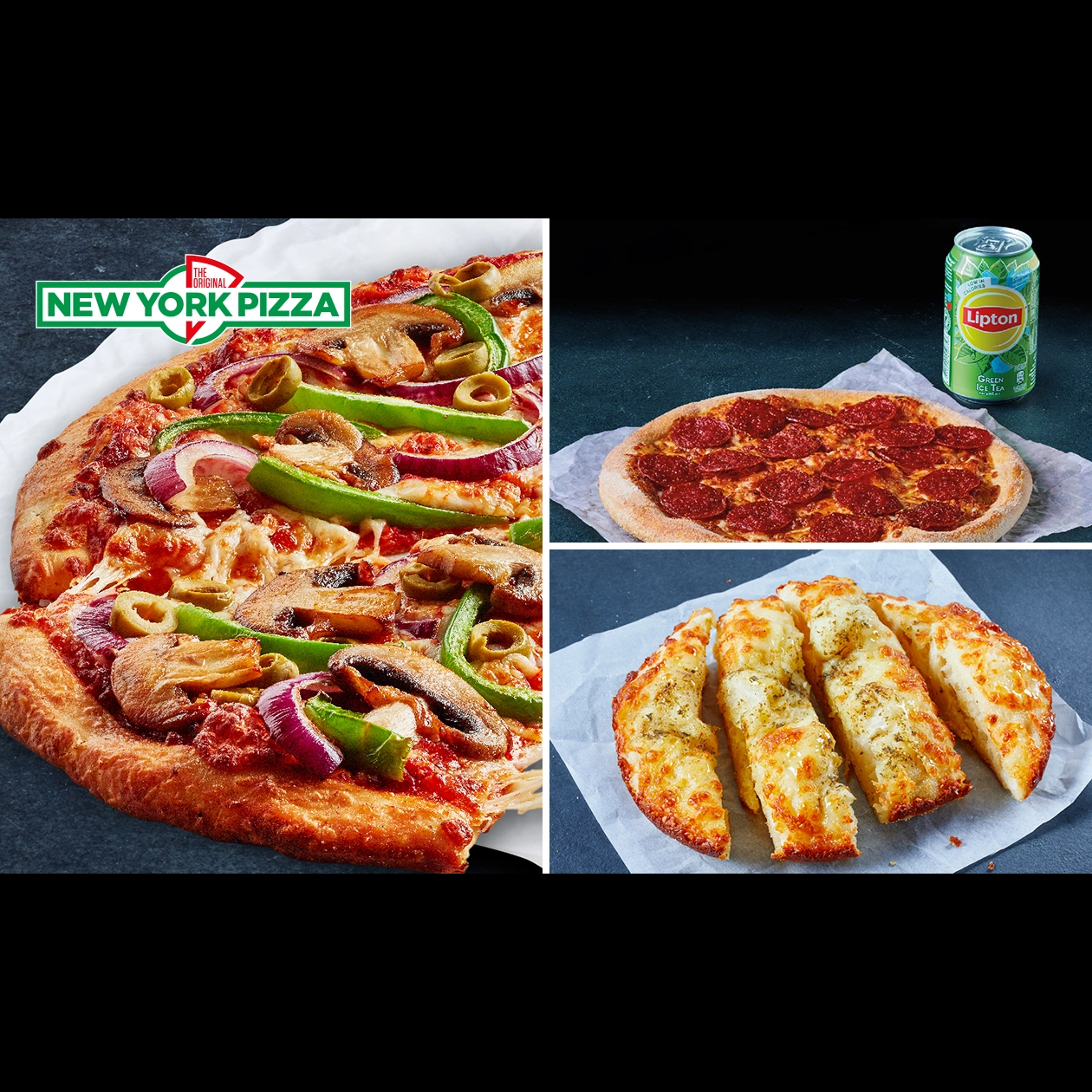 New York Pizza Regio Arnhem, Afhalen: pizza (25 cm) naar keuze